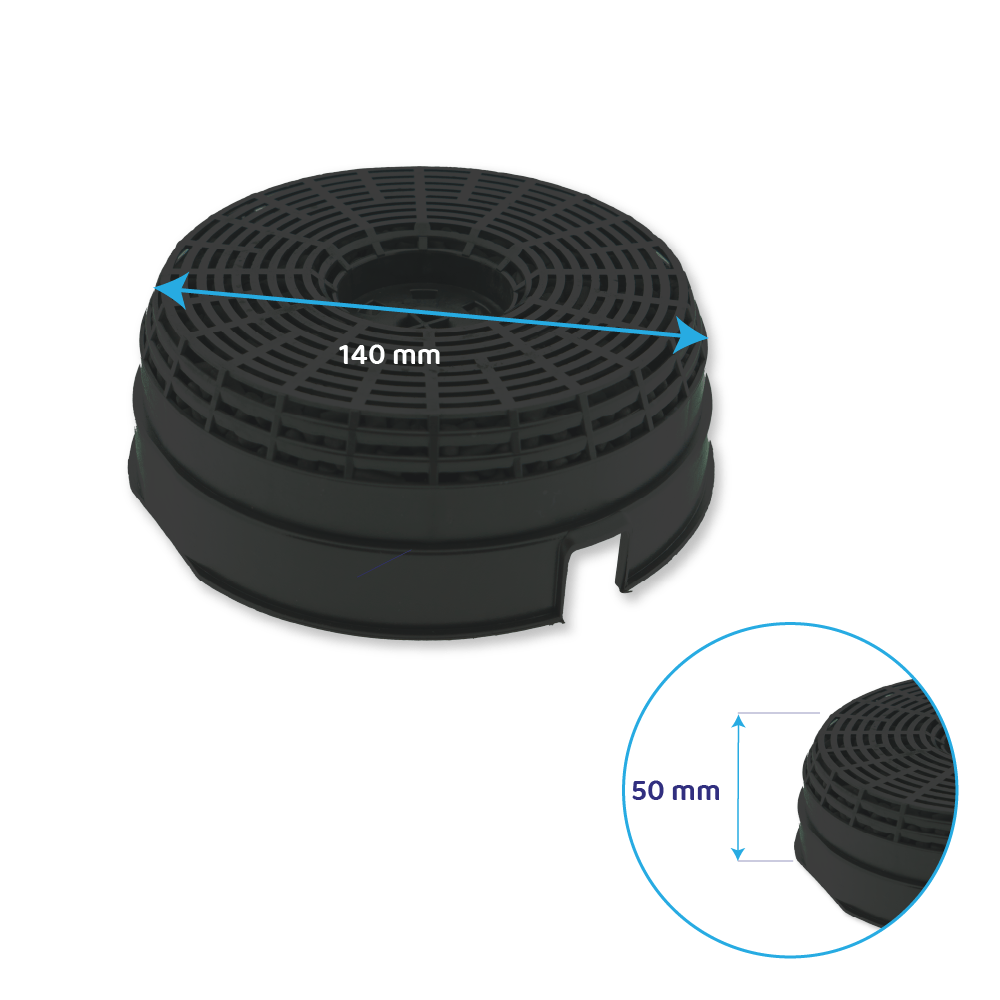 Ikea Filtro a carboni attivi (2 pz.) NYTTIG FIL 220 / 002.446.73
