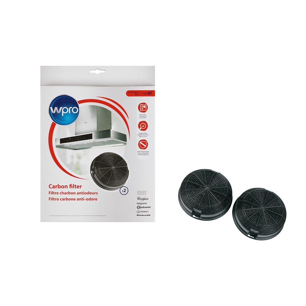 Ignis Filtro a carboni attivi (2 pz.) per AKS651... / AKS655... / AKS906... / AKS917...