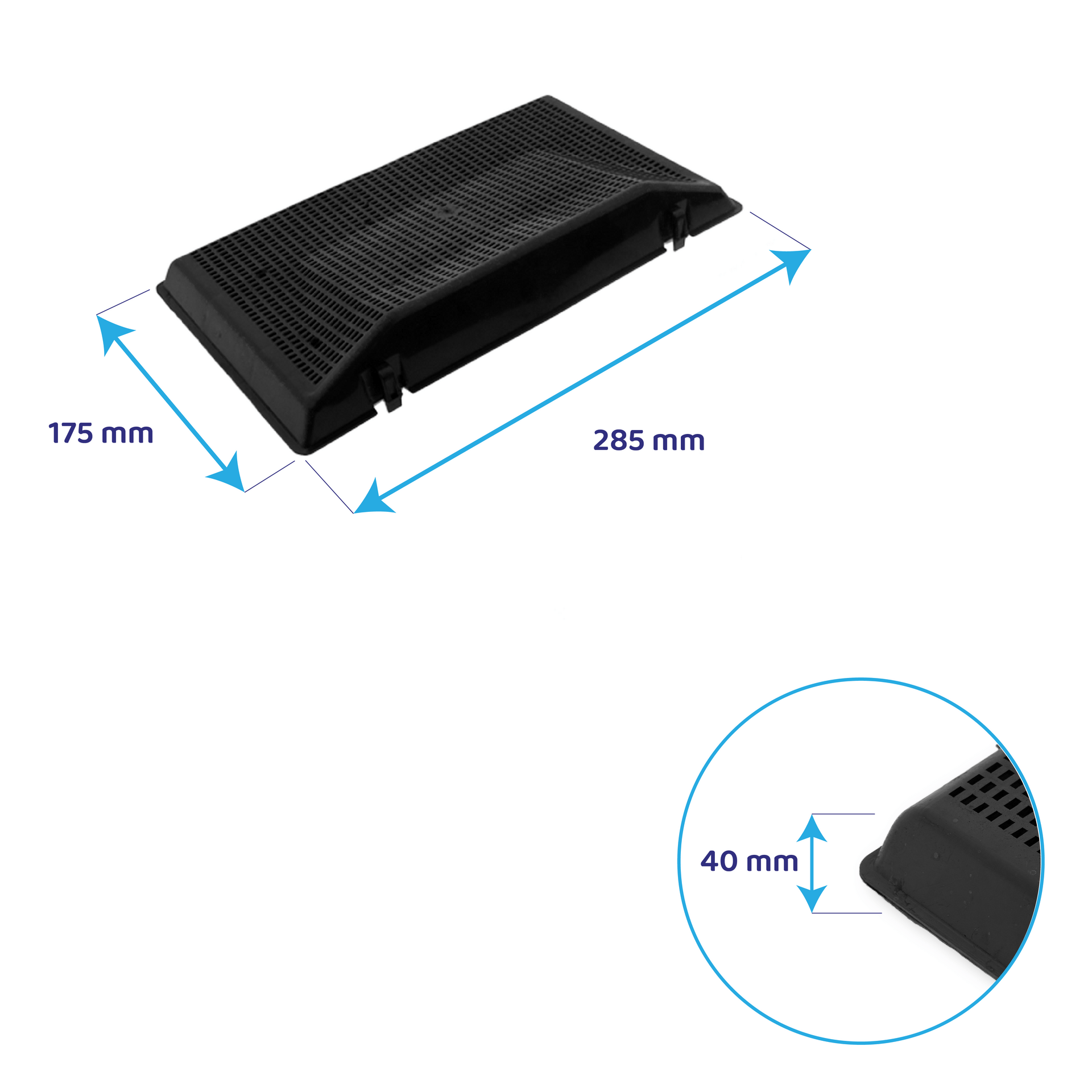 Whirlpool Filtro a carboni attivi (2 pz.) per AKR667... / AKR670... / AKR967... / AKR970...