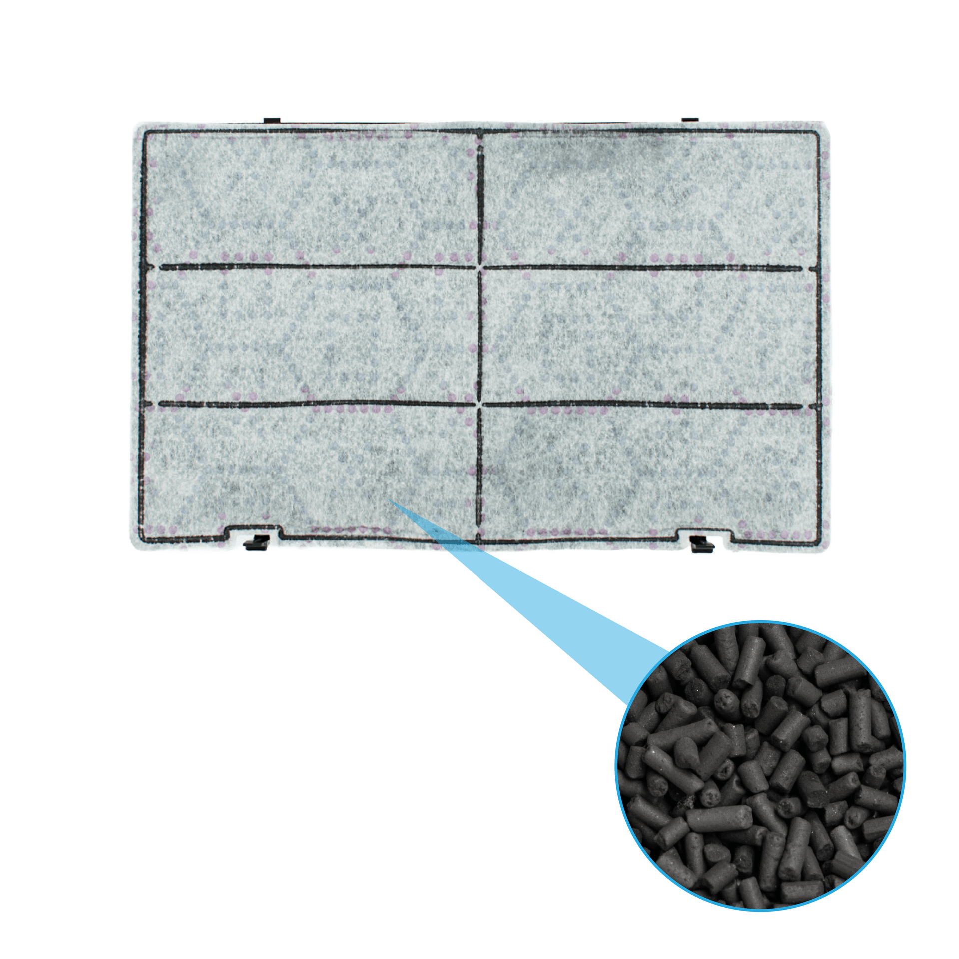 Whirlpool Filtro a carboni attivi (2 pz.) per AKR667... / AKR670... / AKR967... / AKR970...