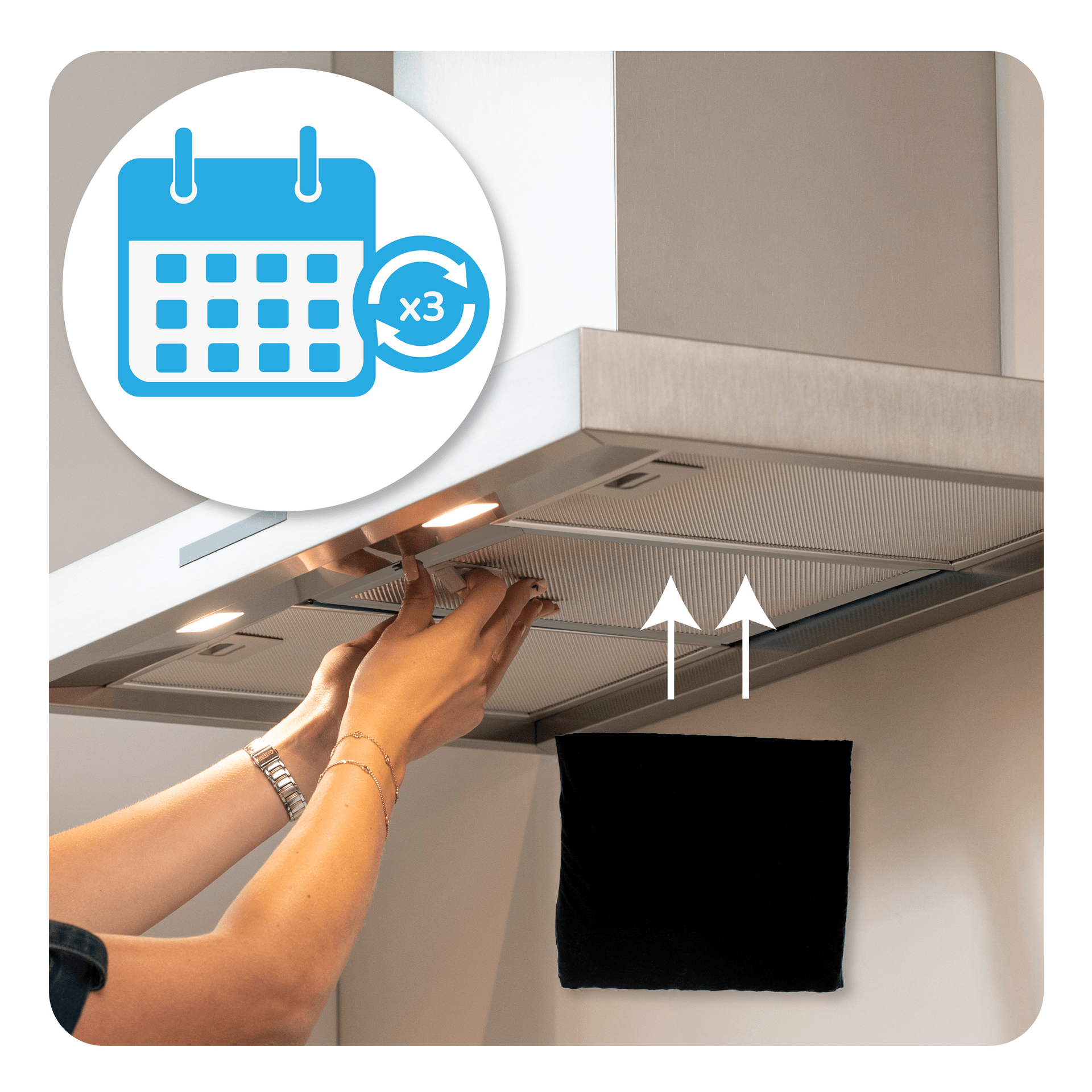 Whirlpool Filtro a carboni attivi rigenerabile Tipo 31 / AMH290
