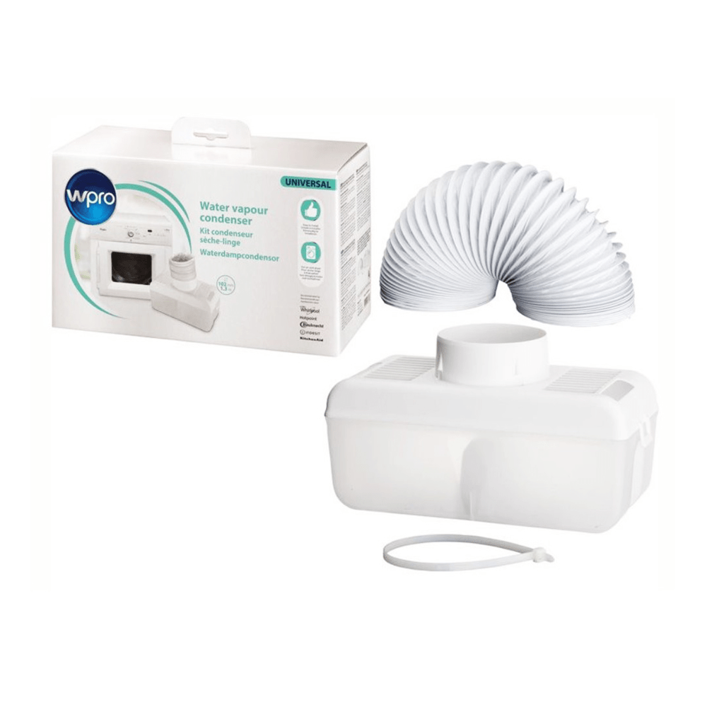 WPRO Kit di scarico universale per asciugatrice 100mm 484000008815 / UCD003
