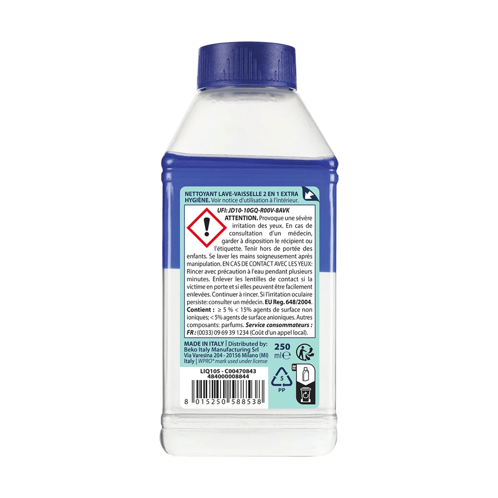 Detergente e Anticalcare Lavastoviglie WPRO 2 in 1 484000008844 (250 ml)