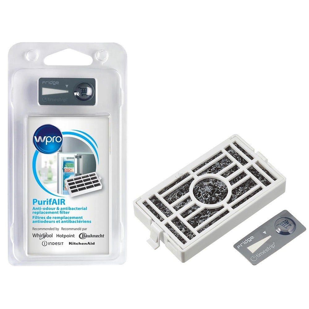 WPRO Filtro dell'aria per frigorifero PUR102 / 488000629720