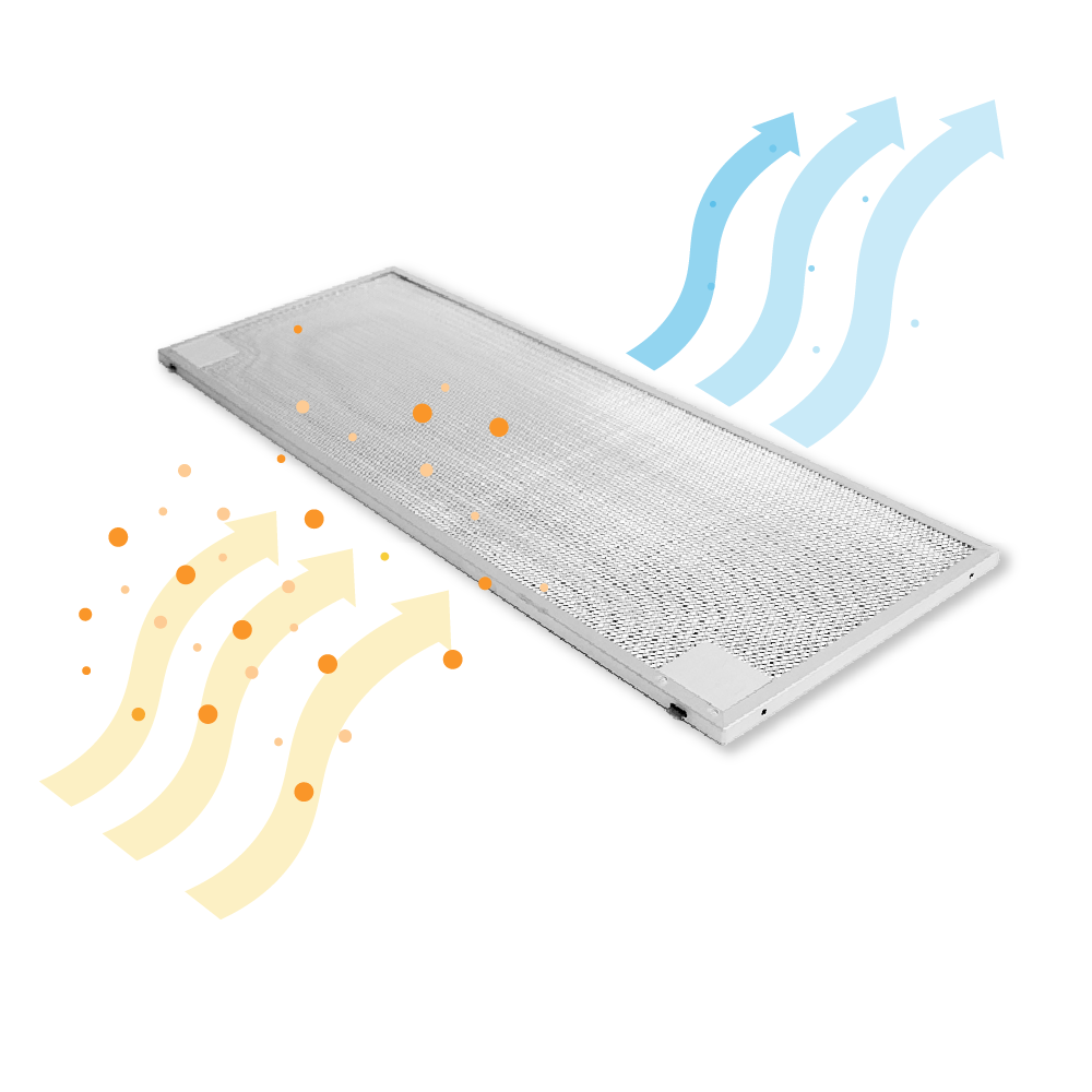 Teka Filtro metallico antigrasso 547x209mm per CNL1001 / CNL2002