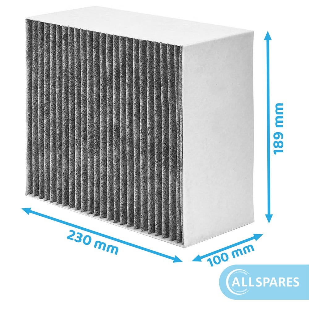 Filtro a carboni attivi CleanAir compatibile con Gaggenau 11033934 / 11017314