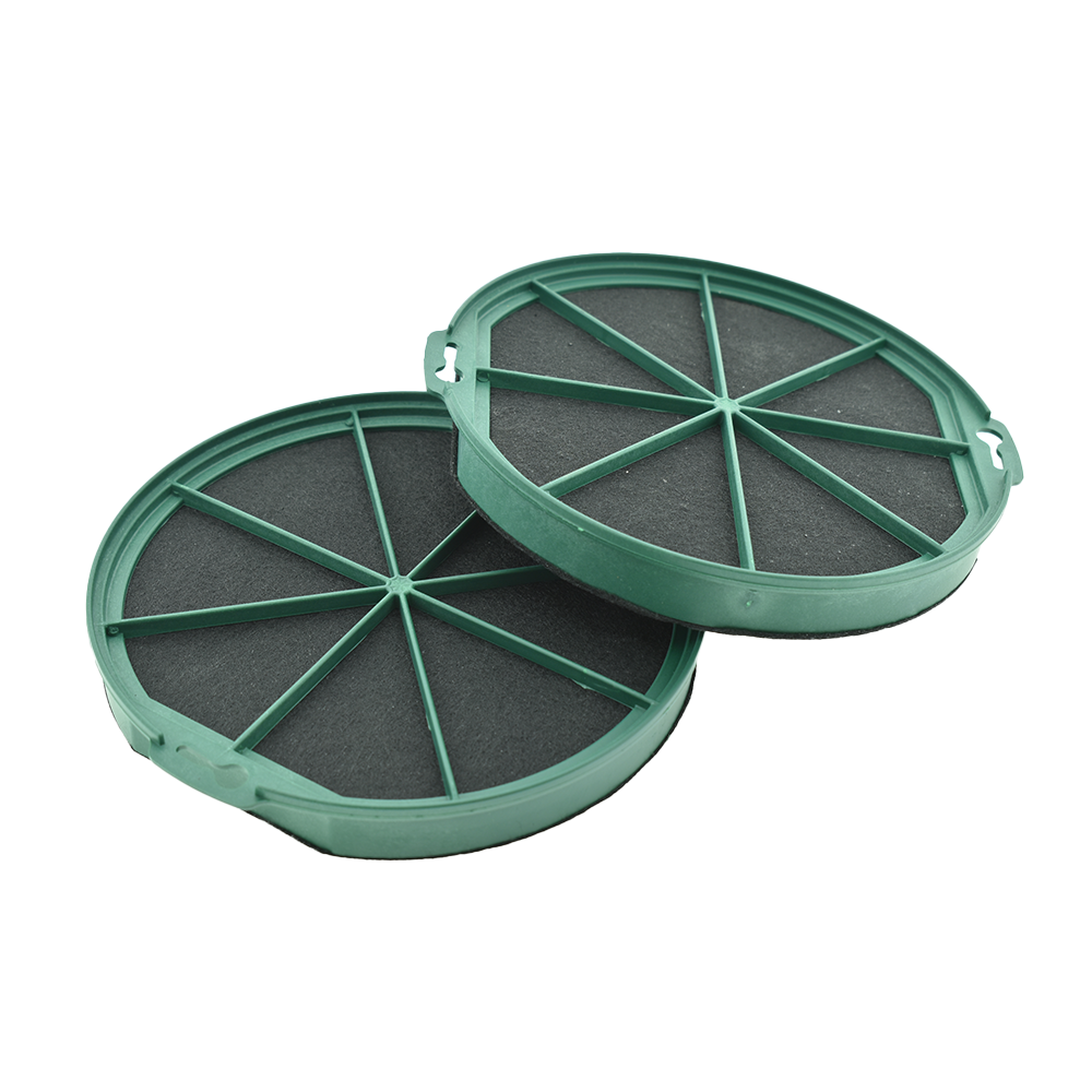 Filtro a carbone rigenerabile adatto per Roblin 112.0544.470 (2 pz)