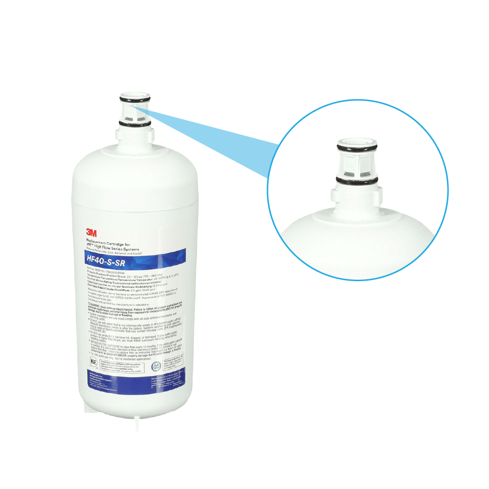3M™ Cartuccia filtrante Carbonless High Flow HF40-S-SR