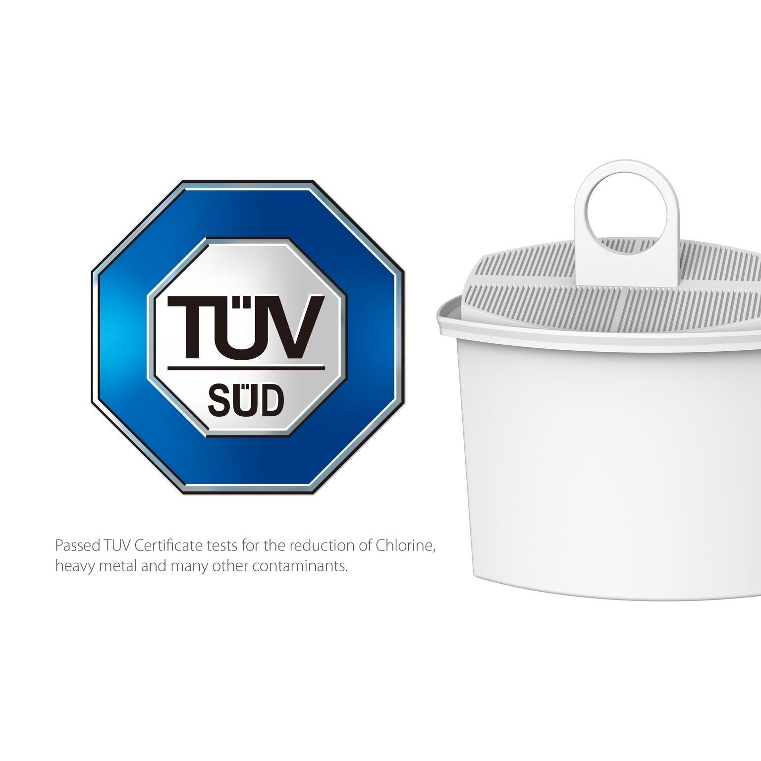 Filtro acqua (2 pz.) compatibile con Braun PureAqua BRSC 006 / KWF2