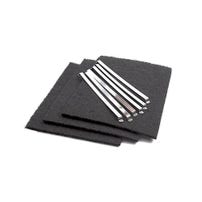 Filtro a carboni attivi Sauter 79X8361 / AK204AE1 (3 pezzi)