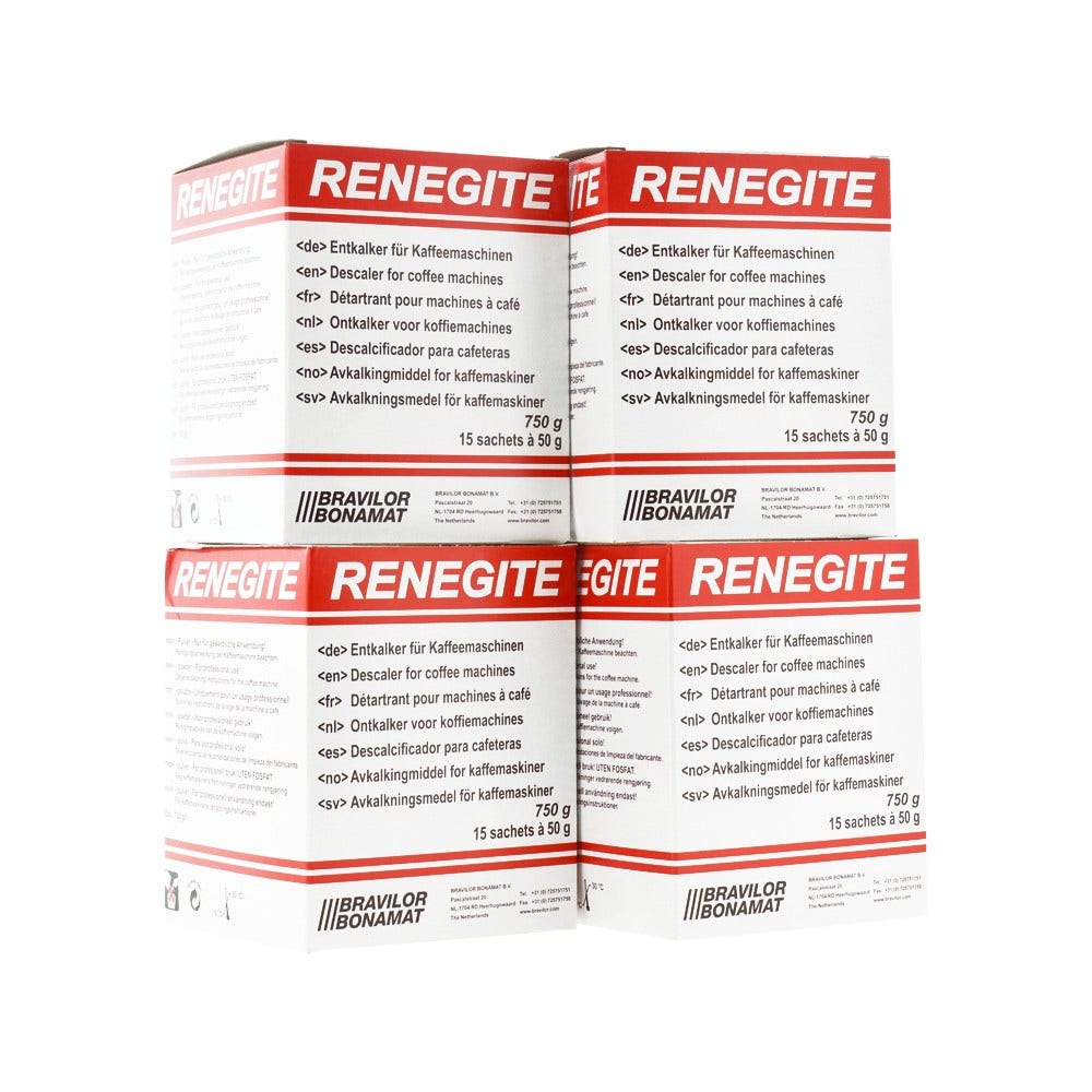 Renegite di Bravilor Bonamat Decalcificante (4x15x50g)