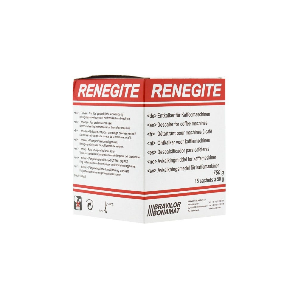 Renegite di Bravilor Bonamat Decalcificante (4x15x50g)