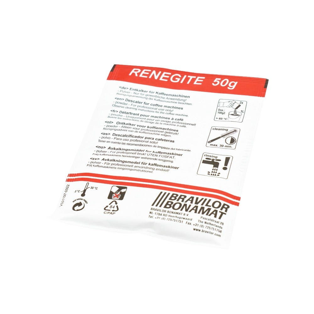 Renegite di Bravilor Bonamat Decalcificante (4x15x50g)