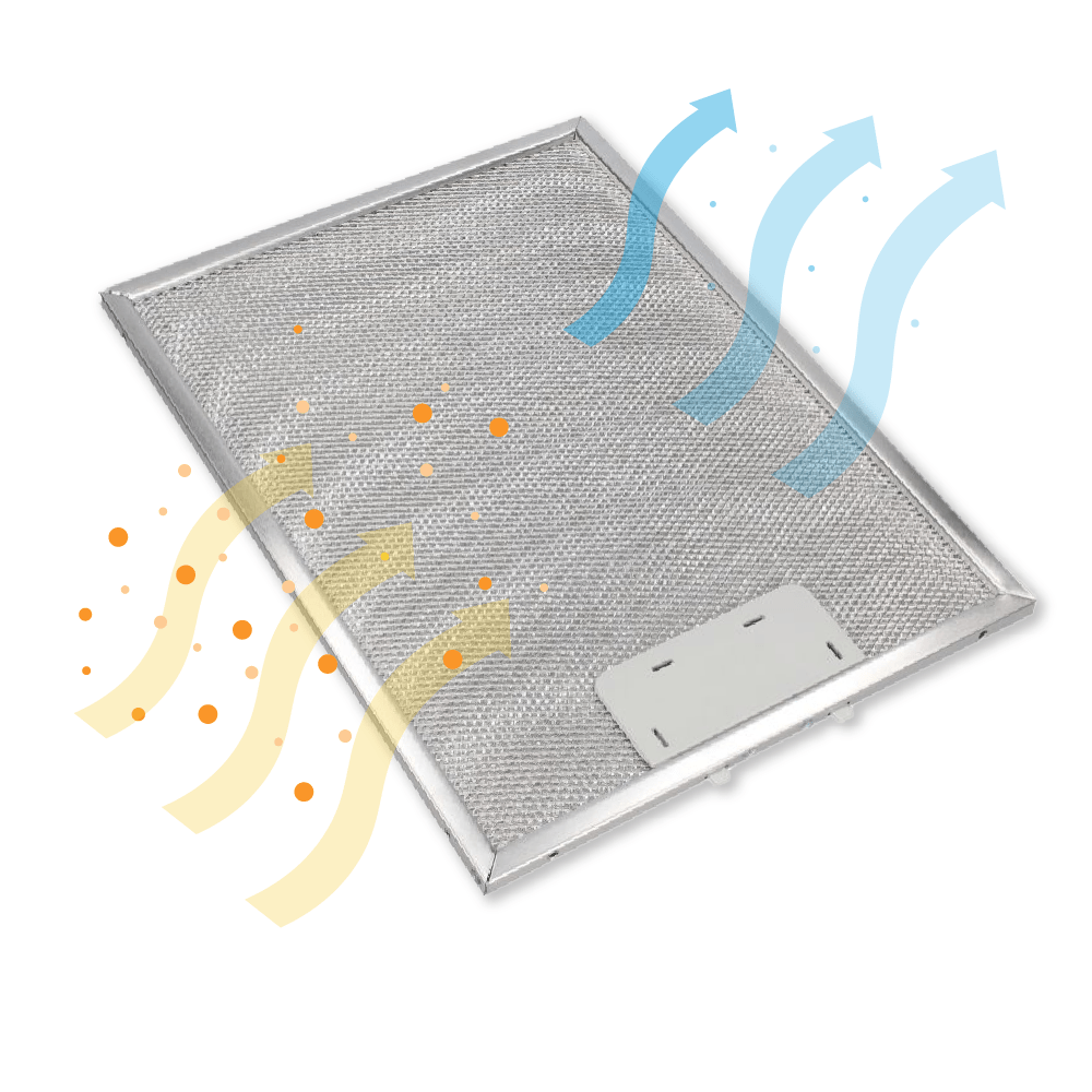 Teka Filtro metallico antigrasso 370x281mm 81460072