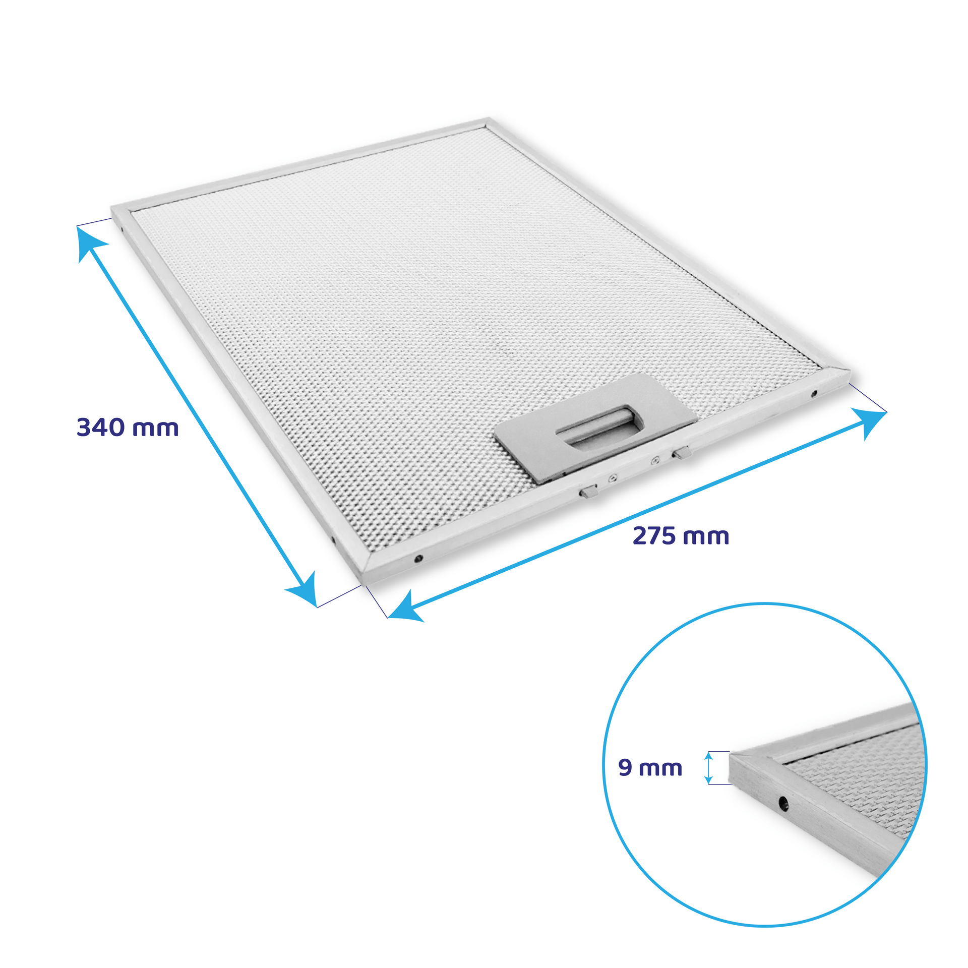 Teka Filtro metallico antigrasso 340x275mm 81484156