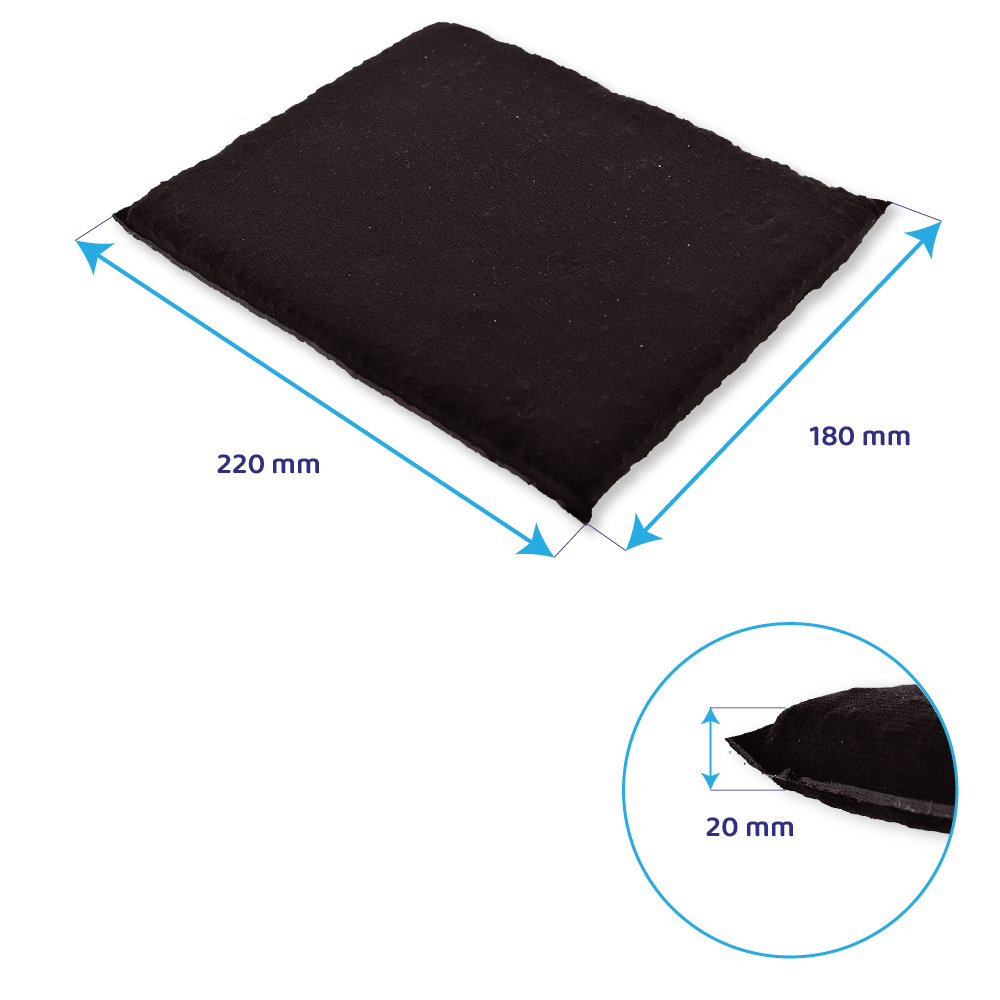 WPRO Filtro a carboni attivi rigenerabile compatibile con Bosch 431706
