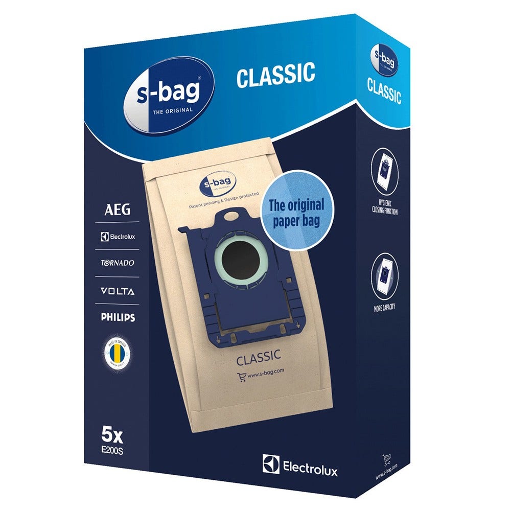 Zanussi Sacchetti per aspirapolvere (5 pz.) S-BAG Classic / E200S