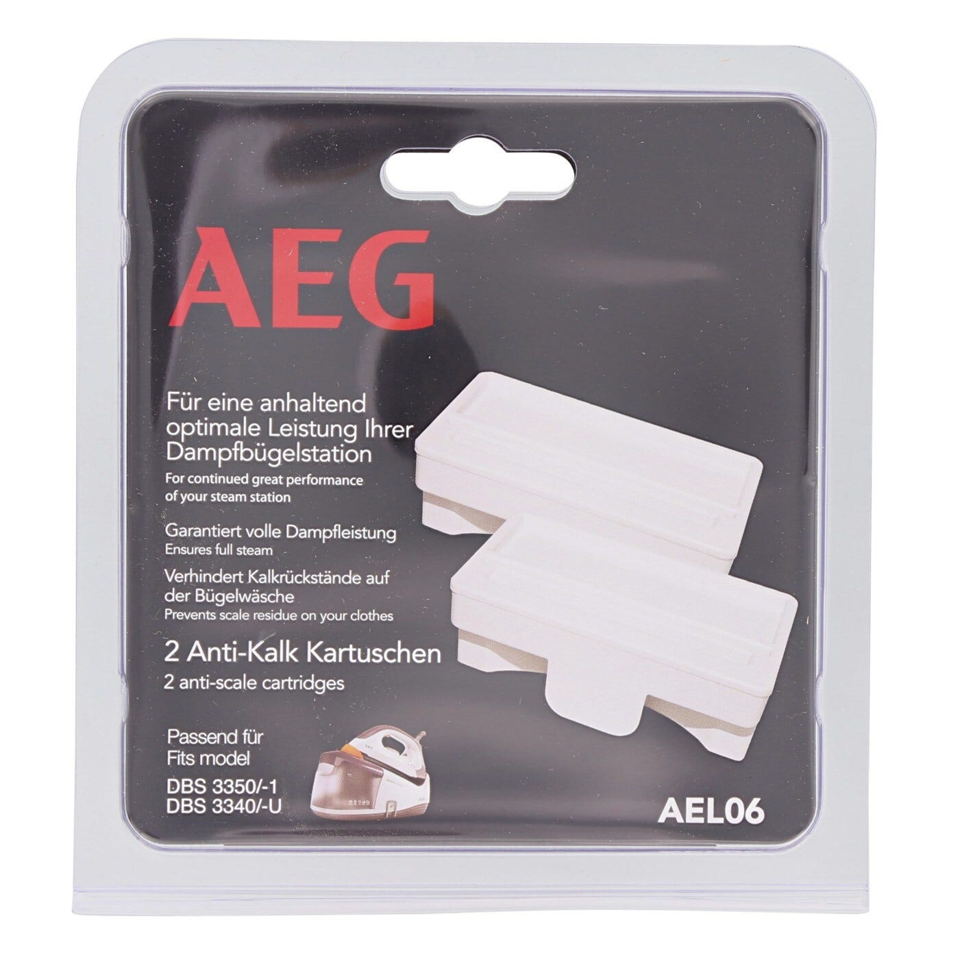 AEG Filtro anti-calcare (2 pz.) per generatore di vapore DBS3350