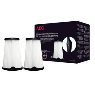 Filtro a carbone attivo AEG per aspirapolvere AEF150 / CX7 / QX8-1 (2 pz)