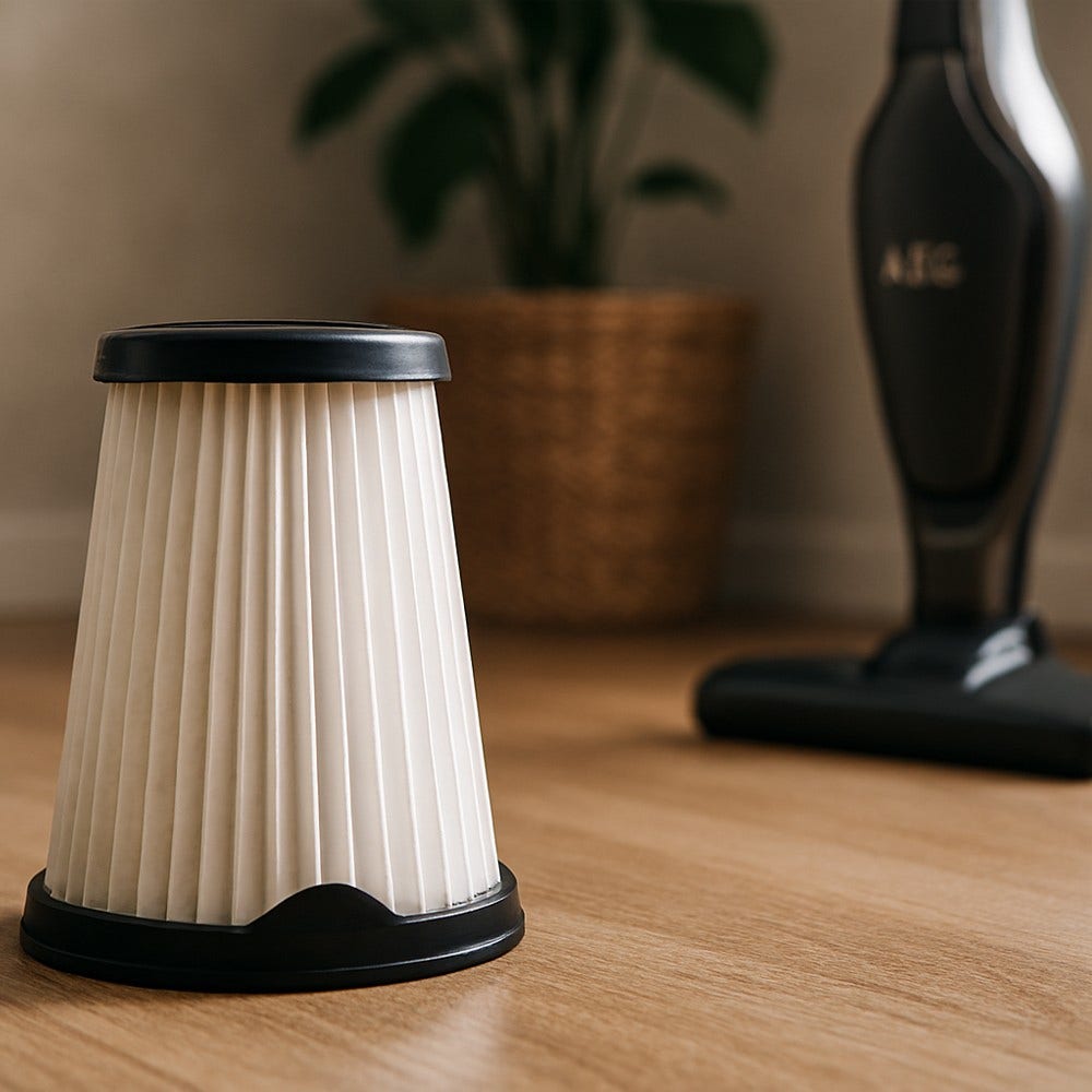 AEG Filtro a carboni attivi (2 pz.) per aspirapolvere AEF150 / CX7 / QX8-1