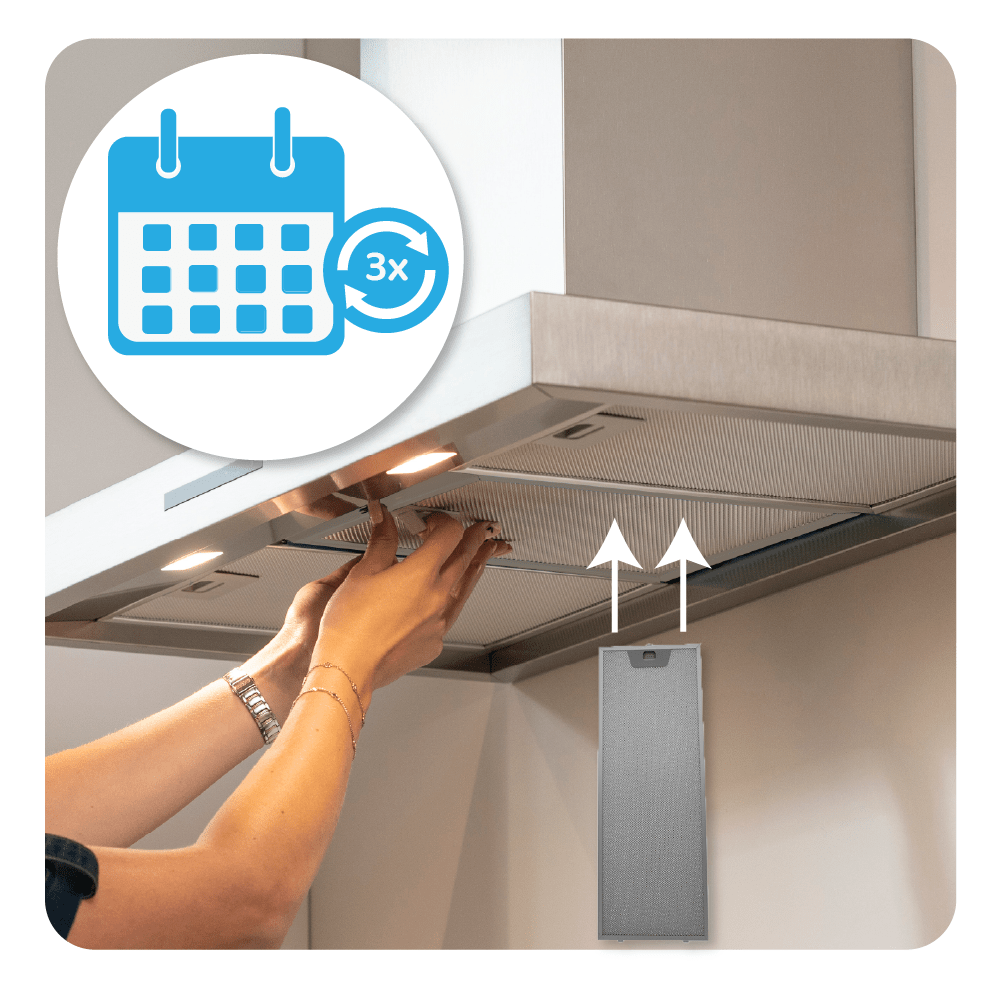 Beko Filtro metallico antigrasso 515x185mm per CTB6407…