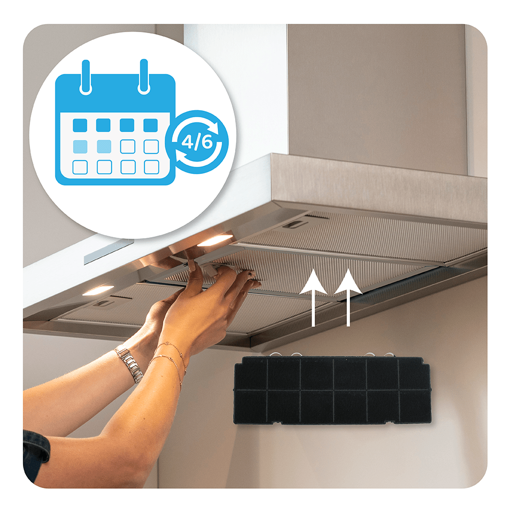 Filtro a carboni attivi compatibile con AEG MCFB71