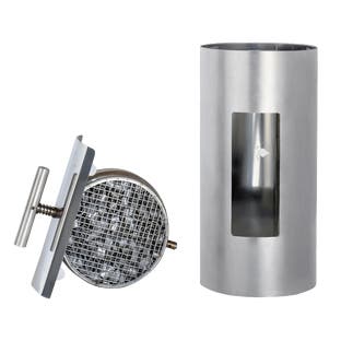 Filtro per fumo di legna ABCAT® Ø180x330mm Acciaio Inox