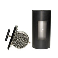 Filtro per fumo di legna ABCAT® Ø150x300x2mm Nero