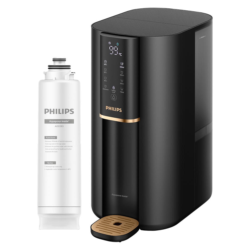 Philips Stazione dell'acqua a osmosi inversa ADD6901HBK01 (filtra PFAS)