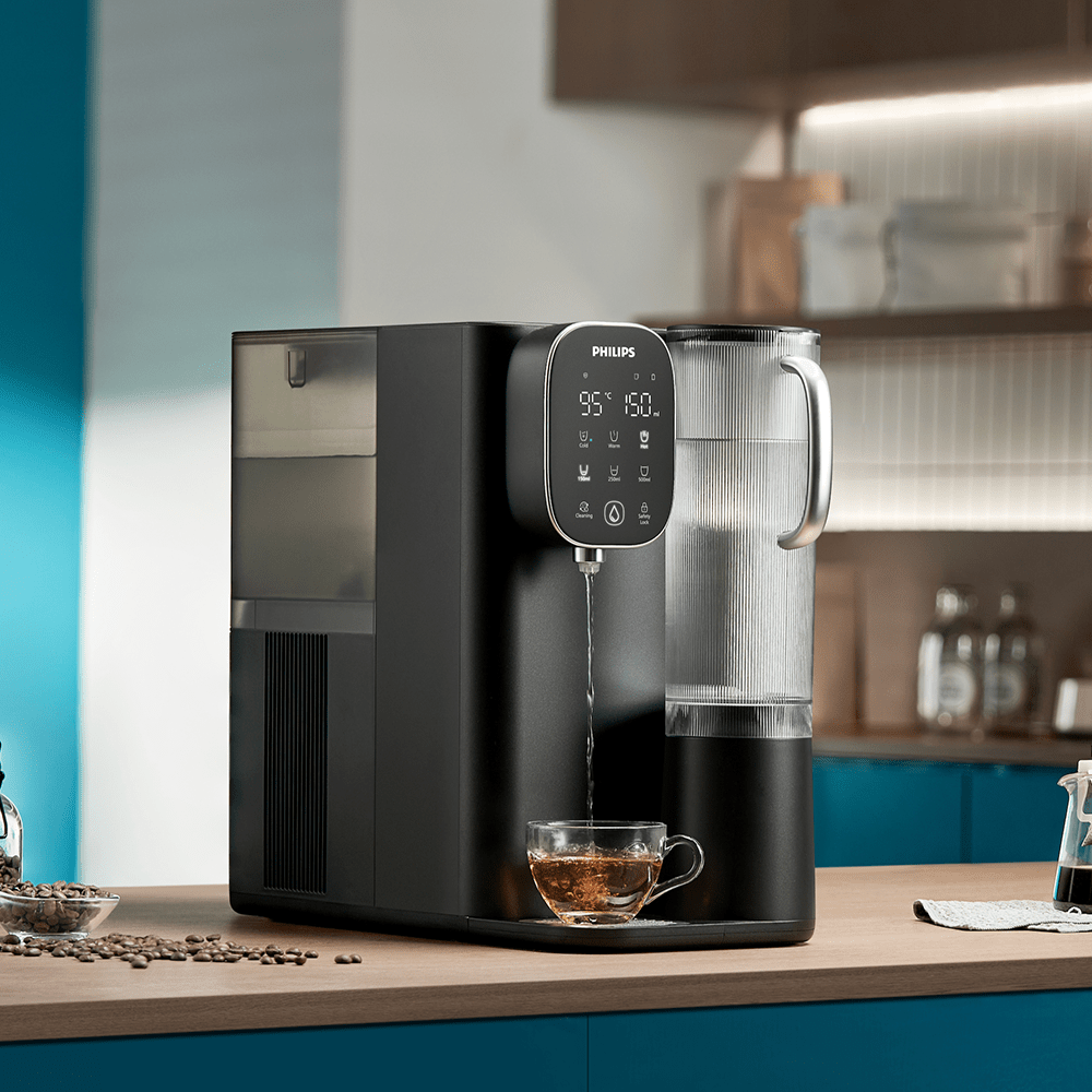 Philips Stazione dell'acqua calda + fredda ad osmosi inversa ADD6912BK (filtra PFAS)