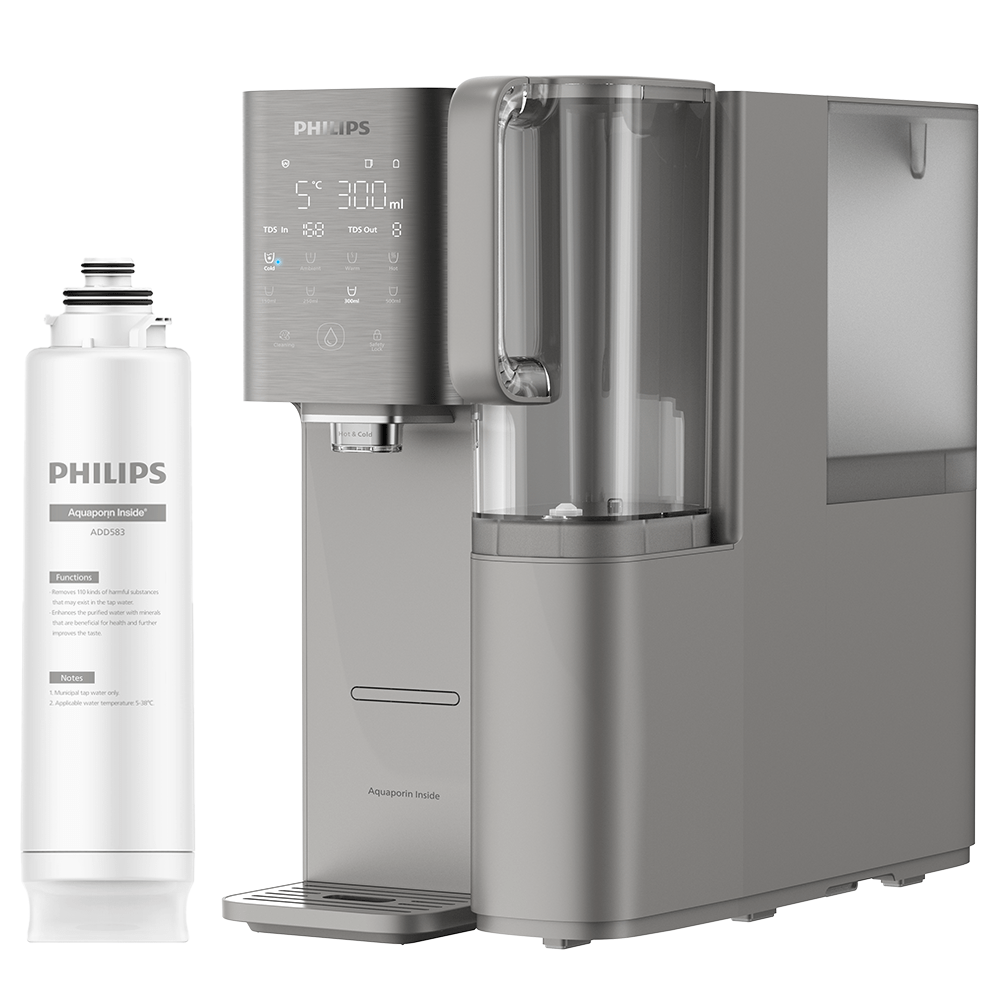Philips Stazione dell'acqua a osmosi inversa calda + fredda ADD6921DG (filtra PFAS)