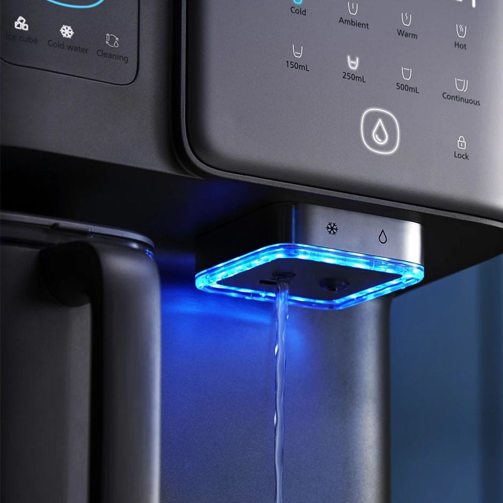 Philips Stazione dell'acqua a osmosi inversa calda + fredda + ghiaccio ADD6922DG (filtra PFAS)
