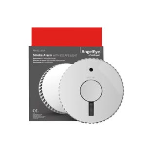 Rilevatore di fumo AngelEye AE-6611-EUR con illuminazione di emergenza