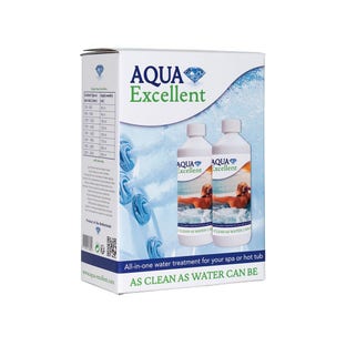 Aqua Excellent All-In-One Trattamento dell’acqua per spa e vasca idromassaggio (2 × 1 L)