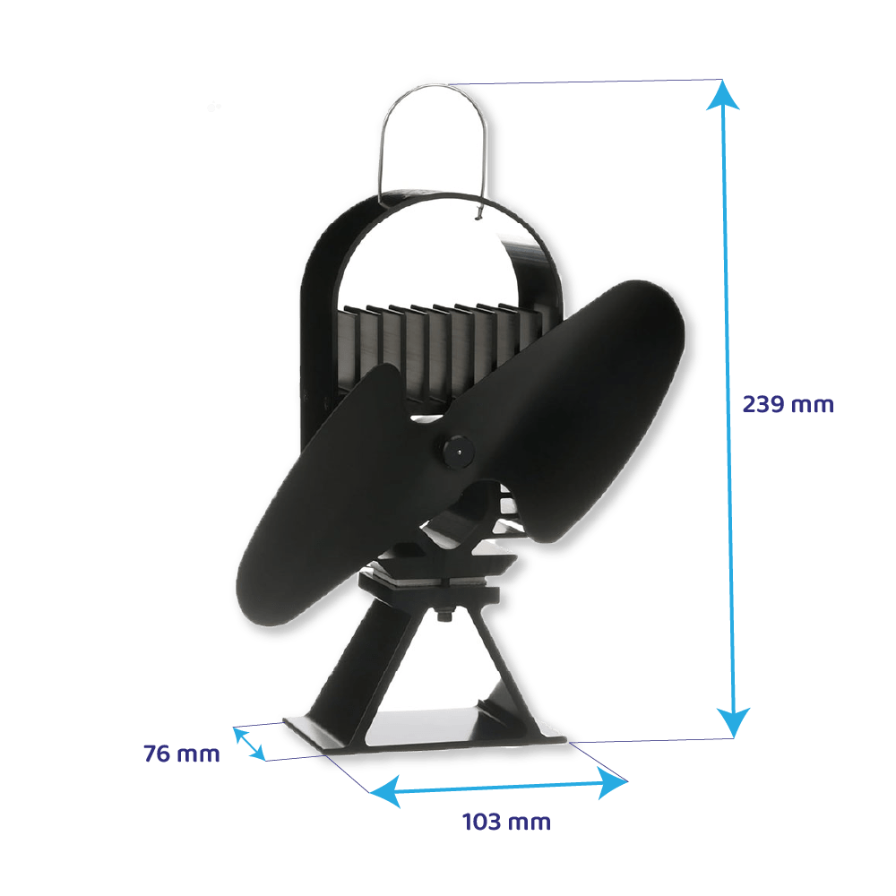 Caframo Ecofan AirDeco II ventilatore per stufa