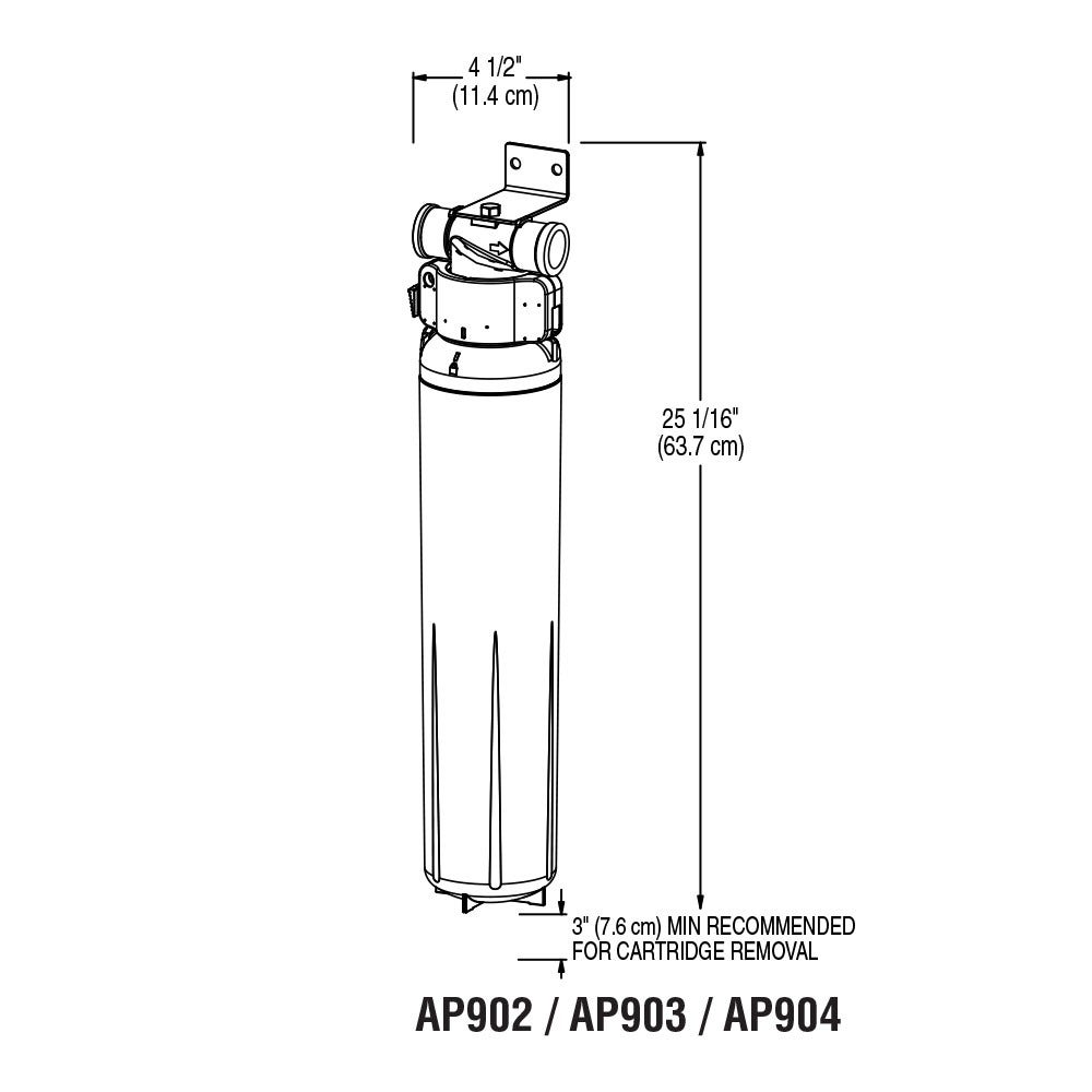 3M™ Sistema di filtrazione per acqua AP904