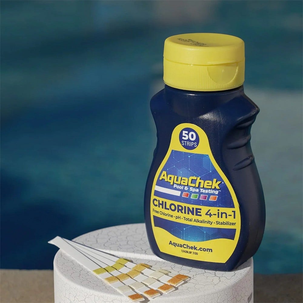 AquaChek Kit per test Yellow 4 in 1 (50 pz.)
