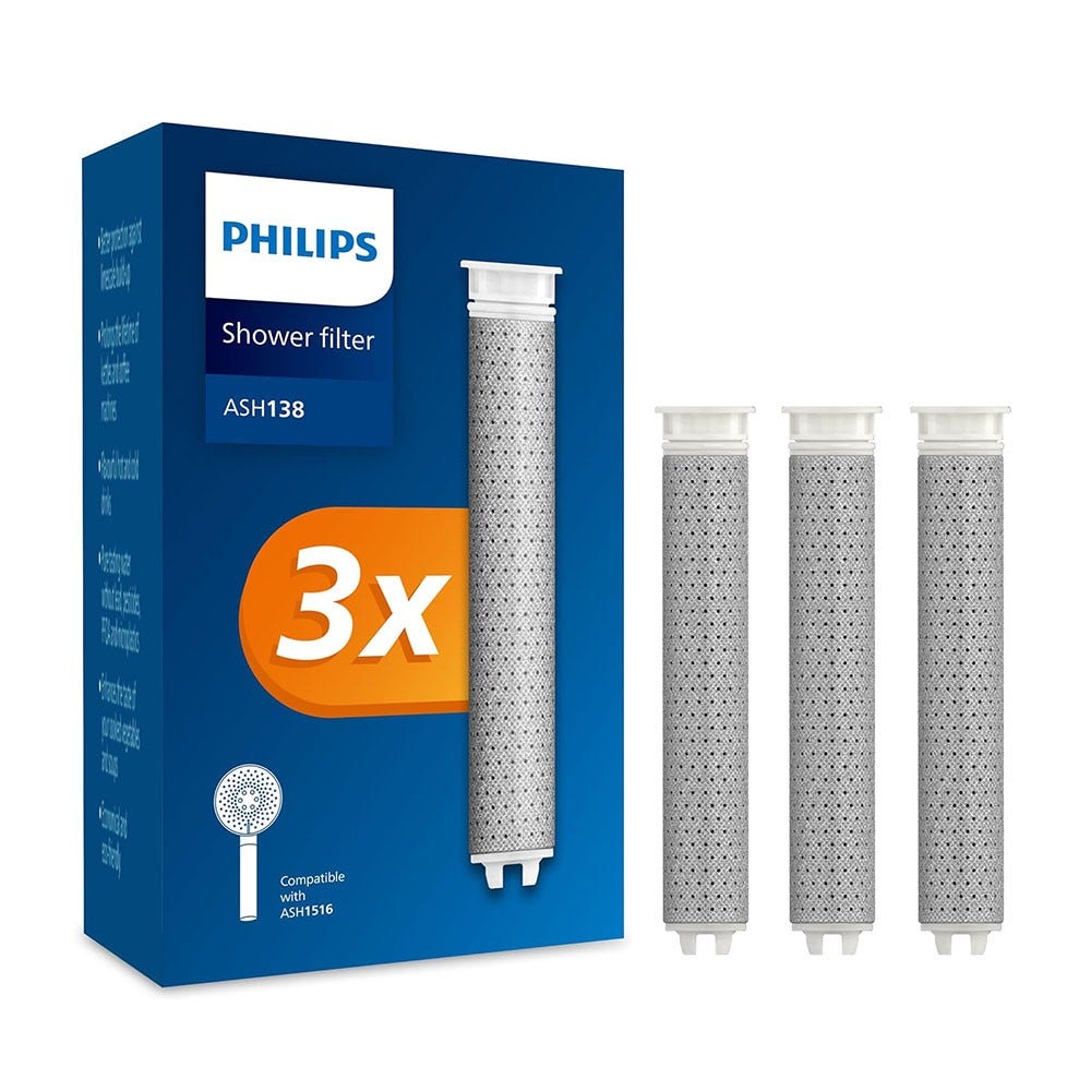 Philips Filtro di Ricambio per Doccia (set) ASH138