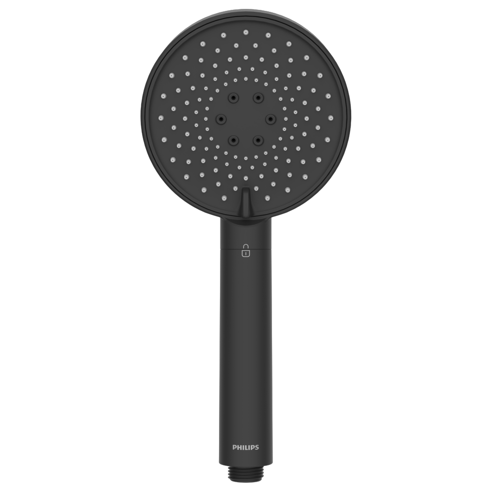 Philips Soffione Doccia con filtro nero ASH1516BK