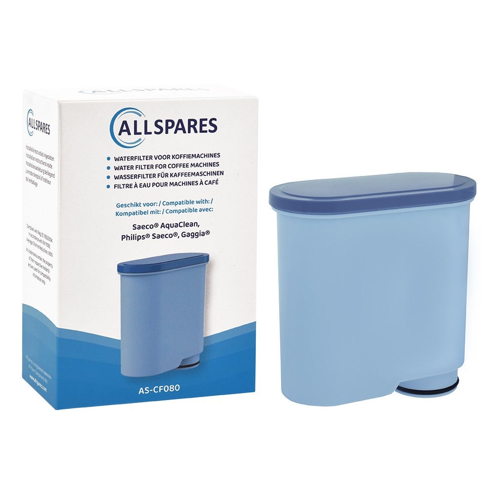 Kit manutenzione compatibile con Philips/Saeco – Filtro acqua + 250ml Decalcificante