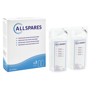 Decalcificante AllSpares compatibile con De'Longhi EcoDecalk DLSC200 (2x100ml)
