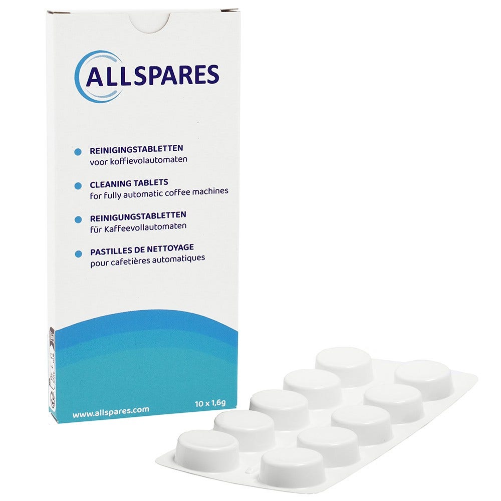 Tablette di pulizia AllSpares per macchine da caffè Gaggenau 00312295 / 00311970 (10 pz.)