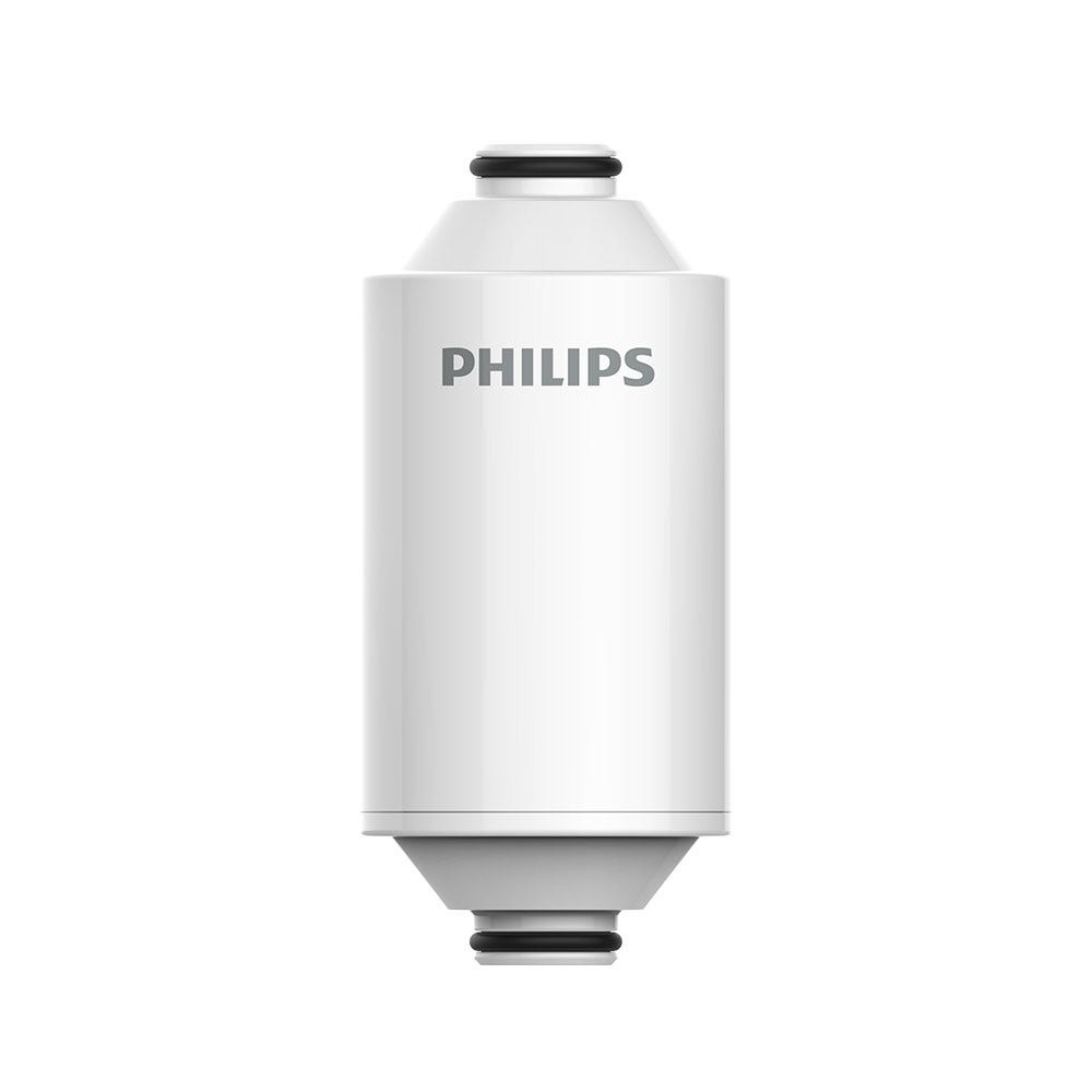 Philips Filtro per doccia (Nero) con 3 cartucce compatibile con tutti rubinetti e tubi