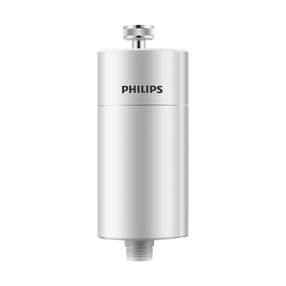 Philips Filtro per doccia (Bianco) con 3 cartucce compatibile con tutti i rubinetti e tubi