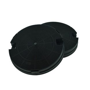 Filtro a carbone AllSpares per cappa aspirante Type 29 / AMC912 / CHF029 (2 pezzi)