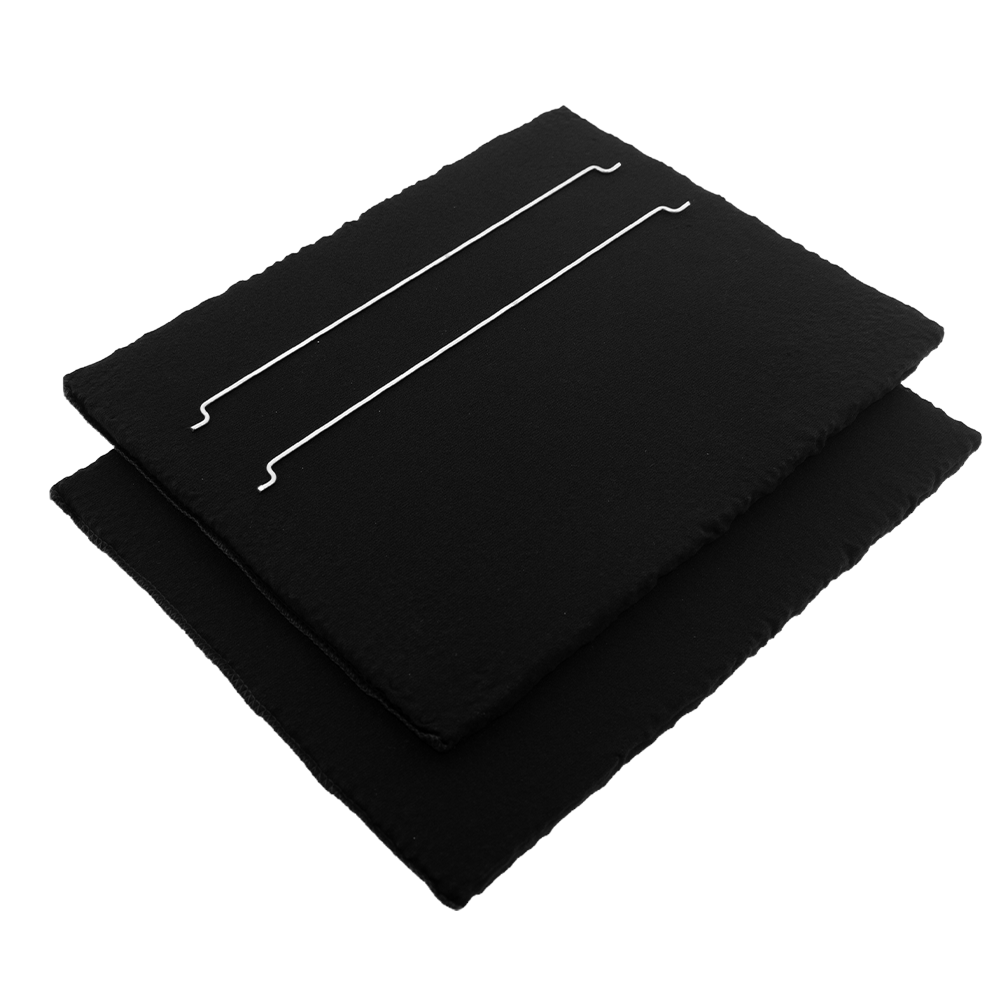 Filtro a carboni attivi rigenerabile (2 pz.) compatibile con Roblin ELINA... / F12