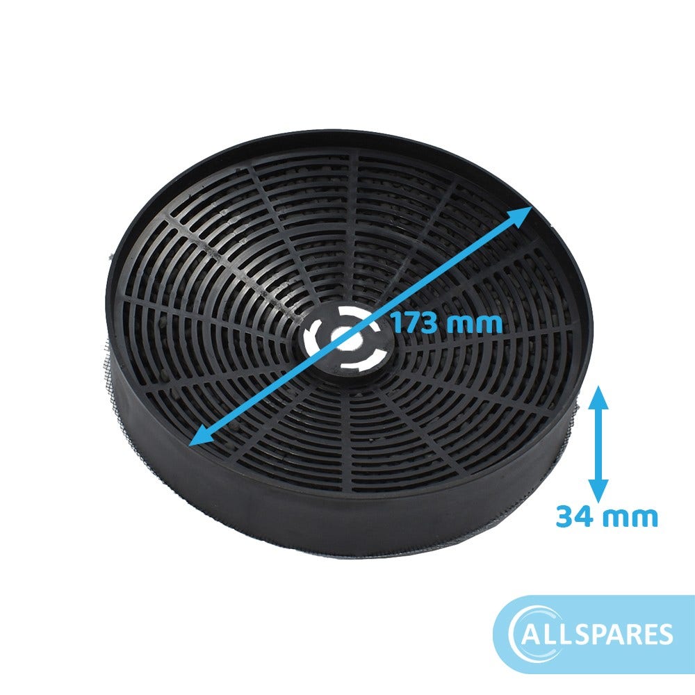 Filtro a carboni attivi compatibile con Electrolux MCFE41 / 9029793792