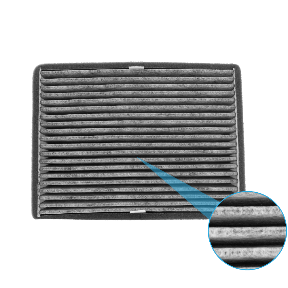 Filtro a carboni attivi compatibile con Miele Active AirClean DKF 36-P