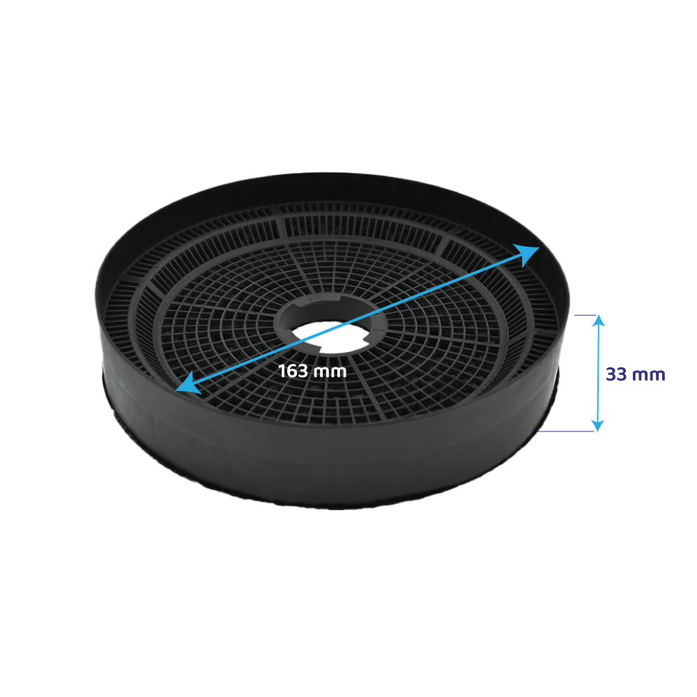 Filtro a carboni attivi (2 pz.) compatibile con Juno OdourClean JDWK907S3