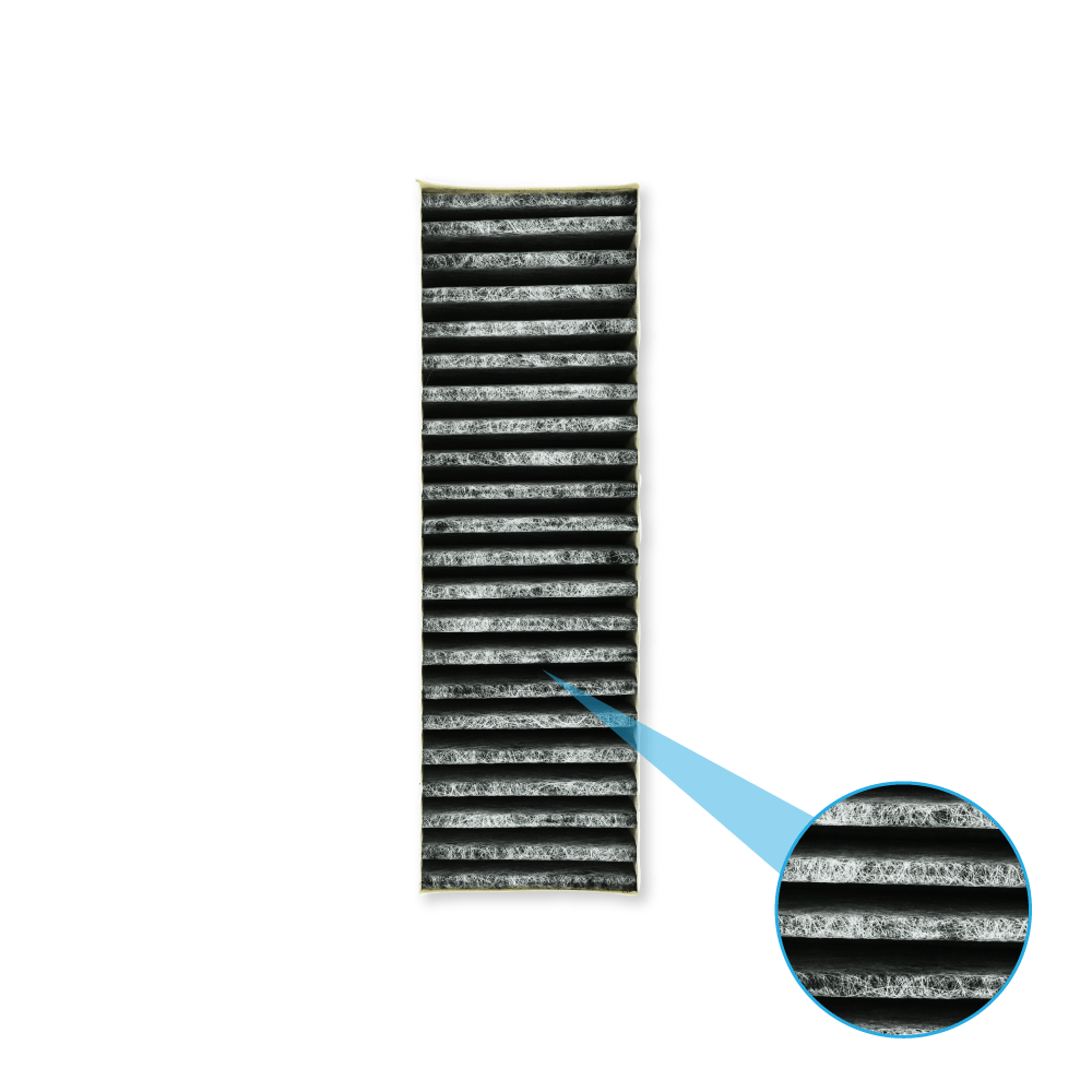 Filtro a carboni attivi (2 pz.) compatibile con TÄCKNAN IKEA 300